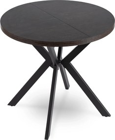 PROXIMA.store - Okrúhly rozkladací stôl DORIAN FARBA: biela, FARBA NÔH: biela