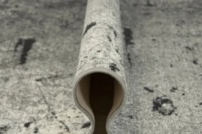 Protišmykový koberec Marl 19 sivý