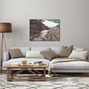 Obraz - Cesta k smaragdovému moru (70x50 cm)
