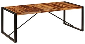 Jedálenský stôl zo sheeshamového dreva 220x100x75 cm