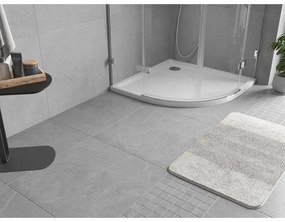 Mexen Flow, štvrťkruhová sprchová vanička slim 90 x 90 cm, biela lesklá, 46Q109090