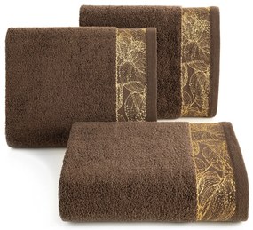 BAVLNENÝ UTERÁK AGIS 50X90 CM HNEDÁ