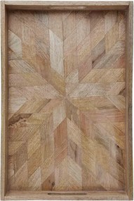 MANGO DAYS Podnos intarzovaný 46 x 31 cm