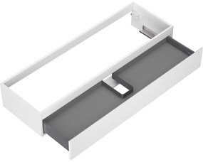 Mexen Orio, kúpeľňová skrinka pod umývadlo 140 cm, 1 zásuvka, biela matná, 91A10-14023-1-BF01