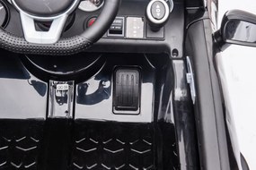 LEAN CARS Elektrické autíčko Mercedes SLC 300 LED MP3 biele
