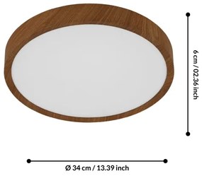 Eglo 75628 - LED Stropné svietidlo GIGLIO LED/14,6W/230V