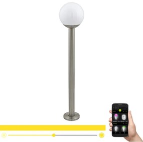 Eglo 97249 - LED stmievateľné vonkajšie svietidlo NISIA-C 1xE27/9W/230V 980 mm IP44