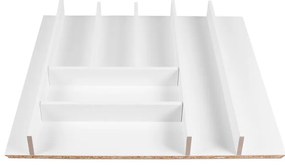 Biely príborník do zásuvky 48 x 47 cm Wood Line – Elletipi