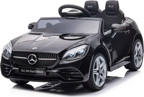 LEAN CARS Elektrické autíčko Mercedes SLC 300 LED MP3 čierne