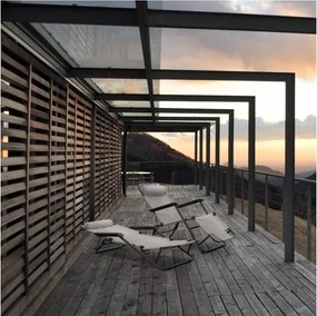 MI Ležadlo SENATOR sivé