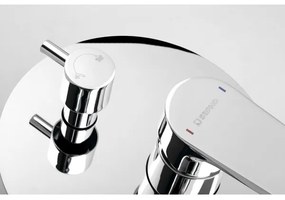 Sapho - sprchová batéria KAI pre podomietkovú inštaláciu, lesklý chróm