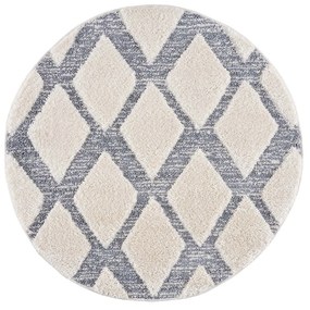 Dekorstudio Moderný okrúhly koberec FOCUS 4497 sivý Priemer koberca: 200cm