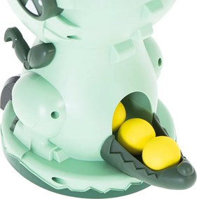 Hra na streľbu na terč KIK Dinosaurus – súprava 2 pištolí a 20 guličiek s LED funkciou