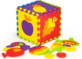ECOTOYS Penová edukačná podložka EVA puzzle 20 dielov 148×119 cm protišmyková pre deti 3+