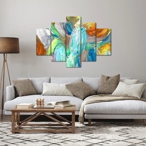 Obraz - Farebná abstrakcia (150x105 cm)