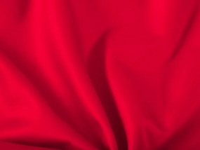 Biante Detské saténové posteľné obliečky do postieľky ST-010 Sýto červené Do postieľky 90x140 a 40x60 cm