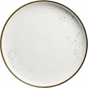Mäser Plytký tanier Pintar Biele modré bodky 27 cm