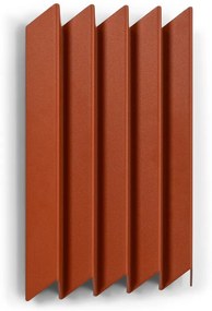 Kovový nástenný vešiak v tehlovej farbe Sensu – Spinder Design