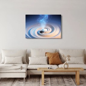 Obraz - Éterický yin-yang (90x60 cm)