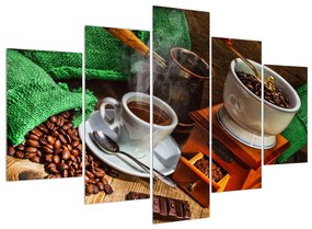 Obraz mlynčeka na kávu (150x105 cm)
