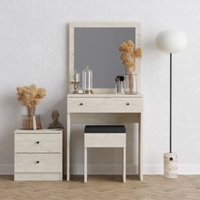 Toaletný stolík Nice - Travertine