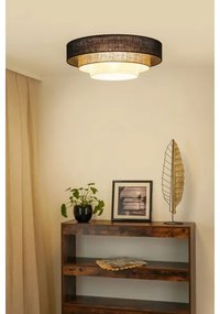 Brilagi -Stropné svietidlo ASPEN LUNETA LED/12W/230V pr. 60 čierna/béžová/krémová