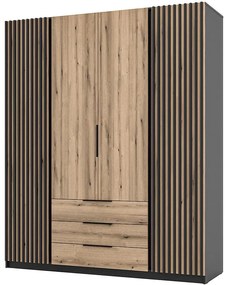 Skriňa Kaja BL/EV-BL 2 LAM 2F 3S