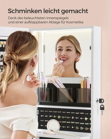 Šperkovnica so zrkadlom JJC032W01