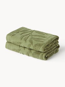 Uterák's reliéfnou štruktúrou Leaf, rôzne veľkosti