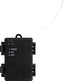 Vianočný neónový zemný reflektor biely snehuliak vrátane LED s časovačom IP44 - Fura