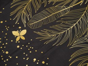 Obliečky z mikrovlákna VISATA čierne Rozmer obliečky: 2 ks 70 x 80 cm | 160 x 200 cm