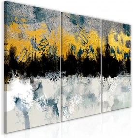 Artgeist Obraz - Golden Clouds (3 Parts) Veľkosť: 120x60, Verzia: Premium Print
