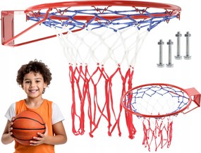 Garden Line BASKETBALOVÝ KOŠ S SIETOU, PRIEMER 45 CM *7505