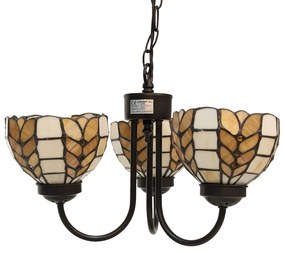 Trojramenný luster tiffany Ø39