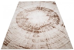 Hnedý koberec v glamour štýle Šírka: 80 cm | Dĺžka: 150 cm