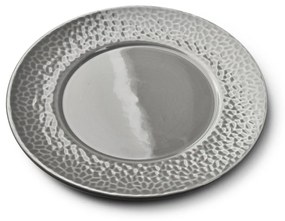 Dezertný tanier HUDSON 19 cm sivý