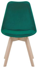 Set 2 ks. jedálenských stoličiek DOHA II (plast) (zelená). Vlastná spoľahlivá doprava až k Vám domov. 1018792
