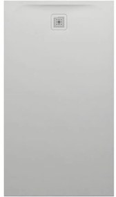 LAUFEN Pro obdĺžniková sprchová vanička z materiálu Marbond, odtok na kratšej strane, 1600 x 900 x 42 mm, svetlá šedá, H2139590770001