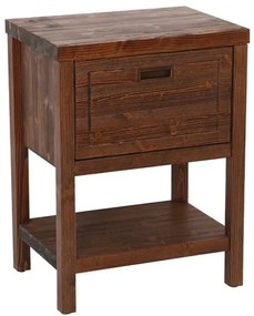 Kúpeľňová skrinka doplnková Naturel Country palisander 55x40x72, 5cm COUNTRYN55ZPA, 1 ks