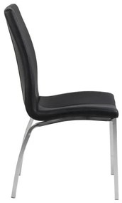 Jedálenská stolička Asama čierna