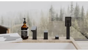 OMNIRES PM7432BL - Vaňová batéria 4-otvorová PARMA matná čierna