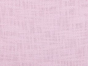 Bavlnený vankúš so strapcami 45 x 45 cm ružový LYNCHIS Beliani