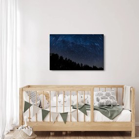 Obraz nočnej oblohy (90x60 cm)