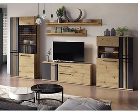 Obývacia stena Molto A black