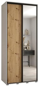 Skriňa 45 Canaris 3 120 biela/artisan/čierna