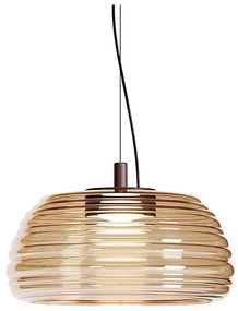 Redo 01-4542 - LED stmievateľný luster na lane ONDULA LED/16W/230V béžová/dymová