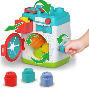 Senzorické triediace bloky Clemmy Washing Machine Clementoni 17582