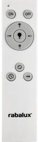 Rabalux 5445 - LED stmievateľné stropné svietidlo DANNY LED/36W/230V + diaľkový ovládač