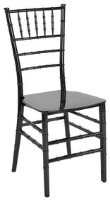 Mextra Svadobná stolička TIFFANY CHIAVARI II, 800 čierna
