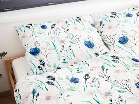 Polášek Bavlnené obliečky ROZKVITNUTÁ LÚKA - 140 x 200 cm / 70 x 90 cm
